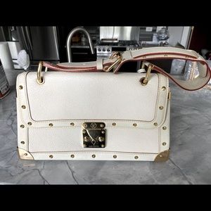 Louis Vuitton White Suhal La Talentueux Bag